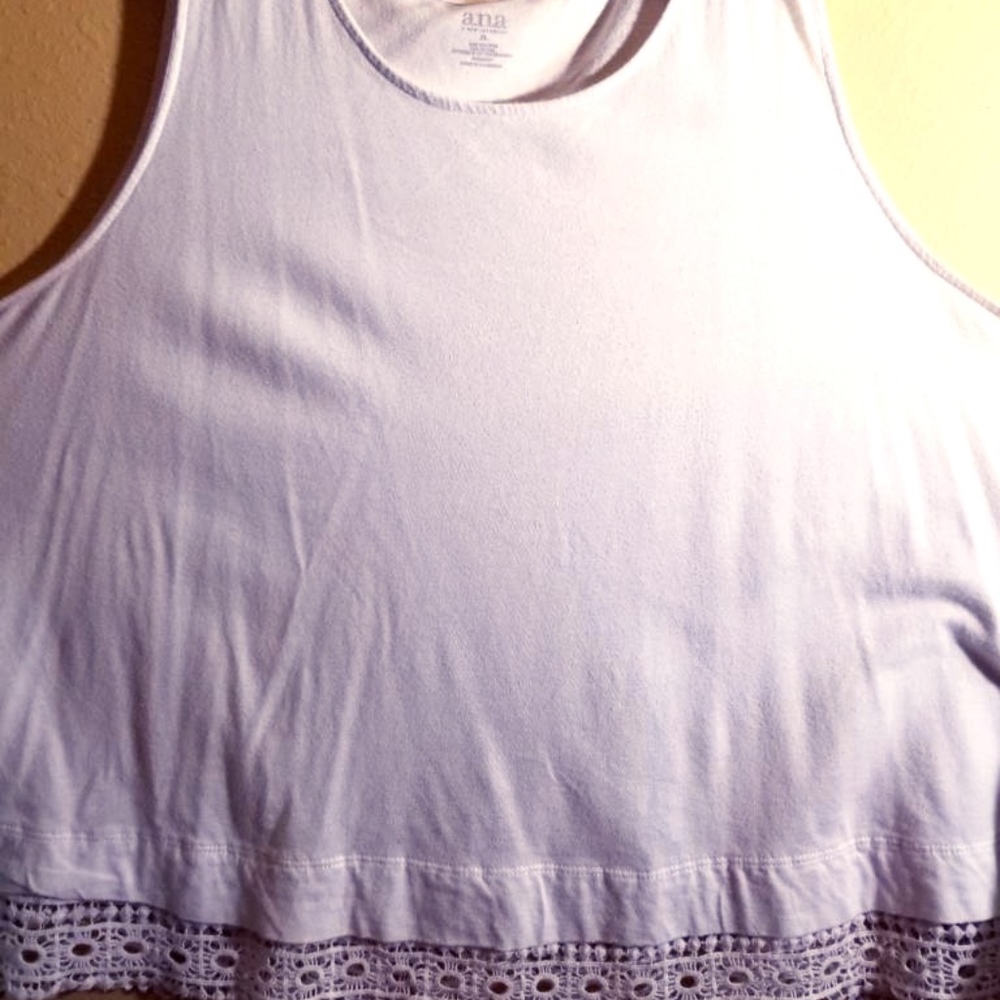 White Tank Top Lace